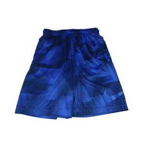 Nike Dri-Fit Men's Shorts MEDIUM Blue Print 833261 Athletic